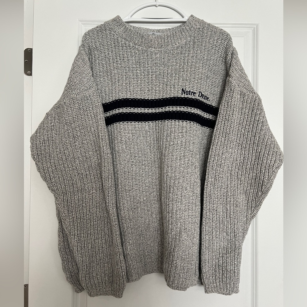 Notre Dame Merrow Whalerknits Sweater